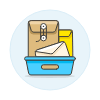 Mailbox 3 Illustration from UX Colors Set