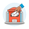 Email Send Redbox 3 illustration - Free transparent PNG, SVG. No sign up needed.