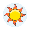 Sun illustration - Free transparent PNG, SVG. No sign up needed.