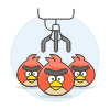 Angry Bird Toy illustration - Free transparent PNG, SVG. No sign up needed.