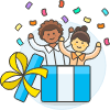 Surprise Gift 5 Illustration from UX Colors Set
