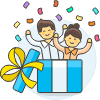 Surprise Gift 8 Illustration from UX Colors Set