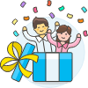 Surprise Gift 9 Illustration from UX Colors Set