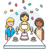 Party Celebration 17 Illustration from UX Colors Set