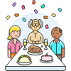 Party Celebration 2 Illustration from UX Colors Set
