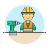 Engineer Driller 3 Illustration from UX Colors Set