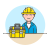 Engineer Toolbox 1 Illustration from UX Colors Set