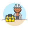 Engineer Toolbox 4 Illustration from UX Colors Set