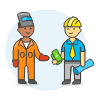 FOREMAN Payment 5 Illustration from UX Colors Set