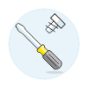 Screwdriver Illustration from UX Colors Set