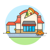 Pizza Restaurant illustration - Free transparent PNG, SVG. No sign up needed.