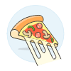 Pizza Slice illustration - Free transparent PNG, SVG. No sign up needed.