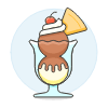 Double Scoop Cup Illustration from UX Colors Set