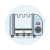 Toaster illustration - Free transparent PNG, SVG. No sign up needed.