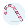 Candy Cane Illustration from UX Colors Set