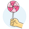 Lolipop 2 Illustration from UX Colors Set