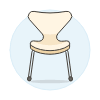 White Chair Sofa illustration - Free transparent PNG, SVG. No sign up needed.