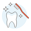 Dentistry Tooth 1 Illustration from UX Colors Set