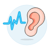 Hearing Signal 1 Illustration from UX Colors Set