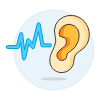 Hearing Signal 3 Illustration from UX Colors Set
