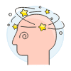 Dizziness 1 Illustration from UX Colors Set