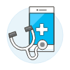 App Health 7 Illustration from UX Colors Set