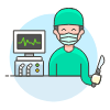 Surgery EGK 1 Illustration from UX Colors Set | Free Download as SVG Vector and Transparent PNG | Streamline illustrations