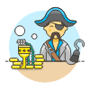Pirate Treasure 5 illustration - Free transparent PNG, SVG. No sign up needed.