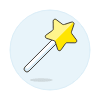Magic Wand Photo 3 Illustration from UX Colors Set