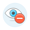 View Hide Illustration from UX Colors Set