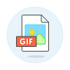 File Gif Illustration from UX Colors Set