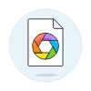 File Picasa Illustration from UX Colors Set