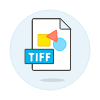 File Tiff Illustration from UX Colors Set