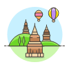 Bagan illustration - Free transparent PNG, SVG. No sign up needed.