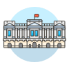 Buckingham Palace illustration - Free transparent PNG, SVG. No sign up needed.