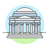 Jefferson Memorial illustration - Free transparent PNG, SVG. No sign up needed.