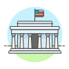 Lincoln Memorial illustration - Free transparent PNG, SVG. No sign up needed.