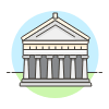 Parthenon Illustration from UX Colors Set