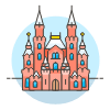 THE Kremlin Illustration from UX Colors Set