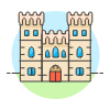 Windsor Castle Illustration from UX Colors Set