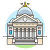 Courthouse 1 illustration - Free transparent PNG, SVG. No sign up needed.