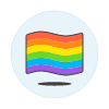 Pride Flag 2 illustration - Free transparent PNG, SVG. No sign up needed.