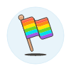 Pride Flag 3 illustration - Free transparent PNG, SVG. No sign up needed.