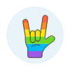 Pride Rock Hand 2 Illustration from UX Colors Set