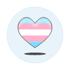 Transgender Heart illustration - Free transparent PNG, SVG. No sign up needed.