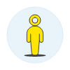 Neutral Agender Avatar Illustration from UX Colors Set