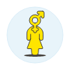 Neutral Gay Avatar 2 Illustration from UX Colors Set