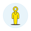 Neutral Gay Avatar Illustration from UX Colors Set