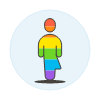 Pride Gay Avatar illustration - Free transparent PNG, SVG. No sign up needed.
