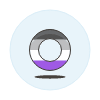 Asexual Agender Symbol Illustration from UX Colors Set